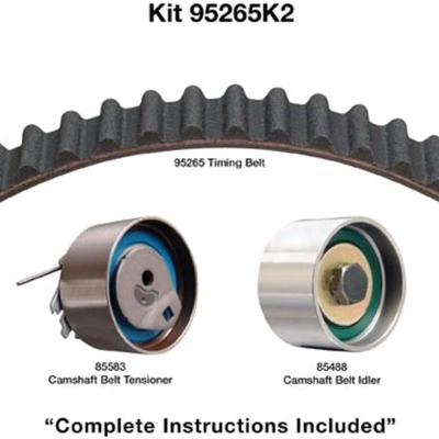 Timing Belt Kit Without Water Pump by DAYCO - 95265K2 pa1