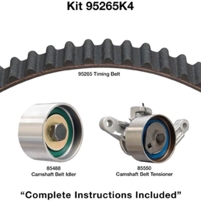 Timing Belt Kit Without Water Pump by DAYCO - 95265K4 pa1