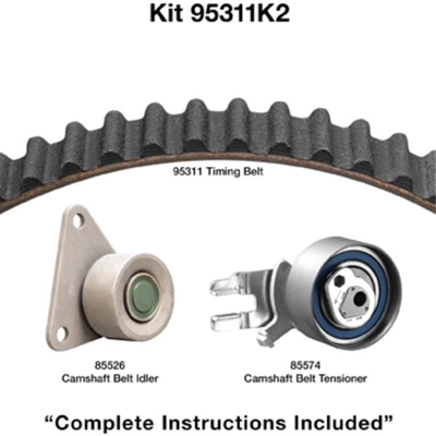Timing Belt Kit Without Water Pump by DAYCO - 95311K2 pa1