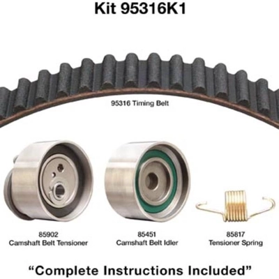 Timing Belt Kit Without Water Pump by DAYCO - 95316K1 pa1