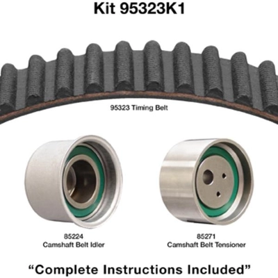 Timing Belt Kit Without Water Pump by DAYCO - 95323K1 pa2