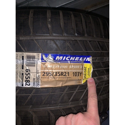 Latitude Sport 3 by MICHELIN - 21" Tire (295/35R21) pa1