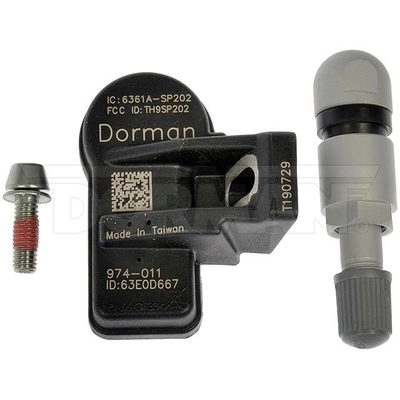 Capteur du système de surveillance de la pression des pneus par DORMAN (OE SOLUTIONS) - 974-011 pa4