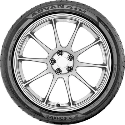 YOKOHAMA - 110170184 - Summer 18" ADVAN Fleva V701 Tires 225/50-18 pa4