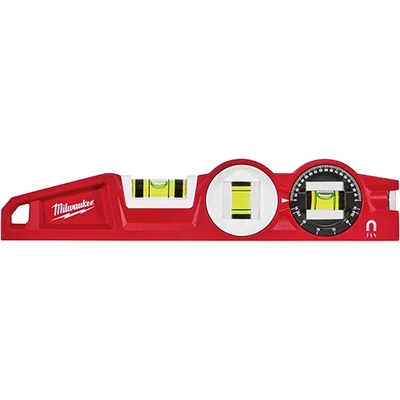 MILWAUKEE - 48-22-5210 - 10" Die cast Torpedo Level with 360 Degree Locking Vial pa1