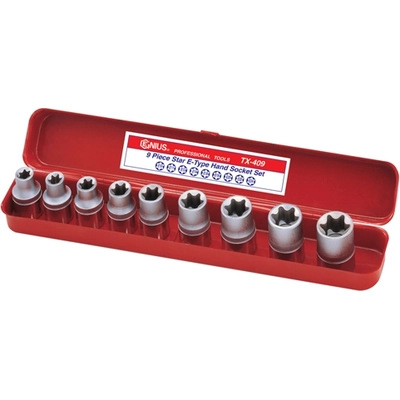 Torx Socket Set by GENIUS - TX-409 pa3