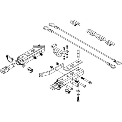 DEMCO  - 9519352 - Tow Bar Baseplate pa2