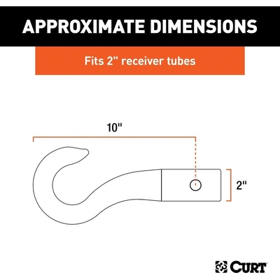 CURT MANUFACTURING - 45500 - Tow Hook pa3