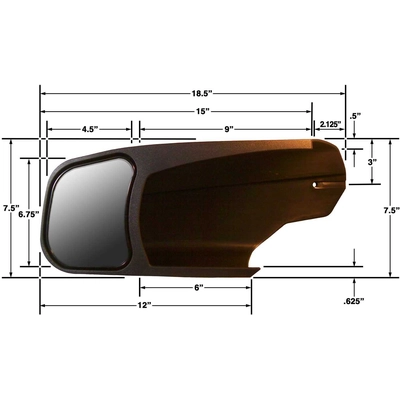 Towing Mirror by CIPA USA - 10952 pa4