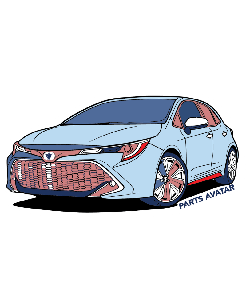 Order Toyota Corolla Car Air Freshener (Pack of 14) by PARTS AVATAR - ACPK-019-JZ For Your Vehicle