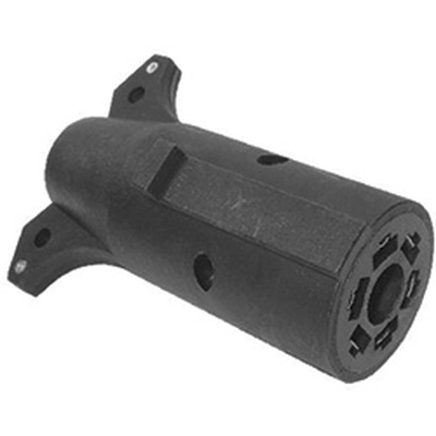 PICO OF CANADA - 7714-11 - 7 Pole RV Male Plug to 6-Way Round Pin Socket Trailer Connector Adapter pa1