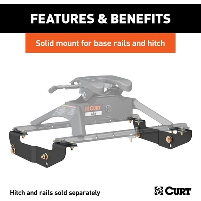 Trailer Hitch Bracket by CURT MANUFACTURING - 16418 pa2