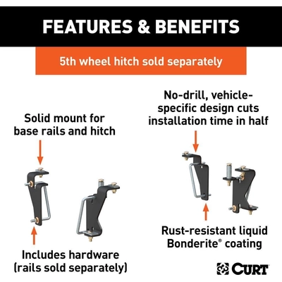 Trailer Hitch Bracket by CURT MANUFACTURING - 16420 pa4