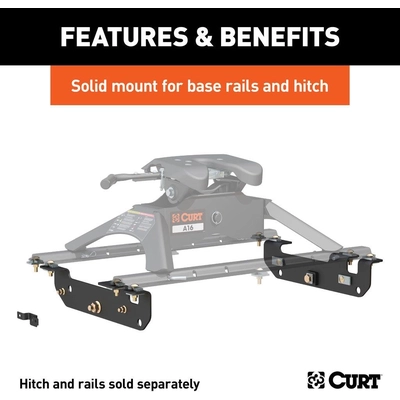 Trailer Hitch Bracket by CURT MANUFACTURING - 16424 pa1