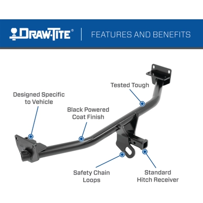 DRAW-TITE - 36110 - Class 2 Trailer Hitch pa2