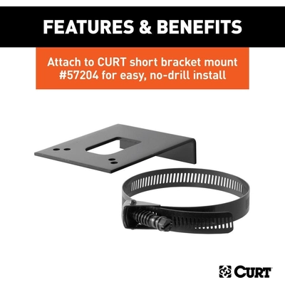 Support de connecteur de fil de remorque by CURT MANUFACTURING - 57208 pa3