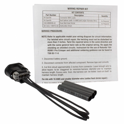 Transfer Case Connector by MOTORCRAFT - WPT754 pa3
