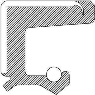 Transfer Case Shift Shaft Seal by NATIONAL OIL SEALS - 710243 pa4