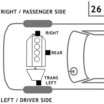 Transmission Mount by ANCHOR - 10052 pa4