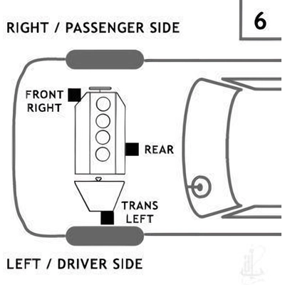 Transmission Mount by ANCHOR - 9715 pa7