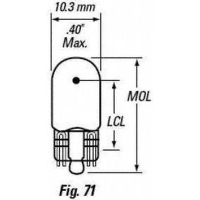 Trunk Light (Pack of 10) by GENERAL ELECTRIC - 194 pa15