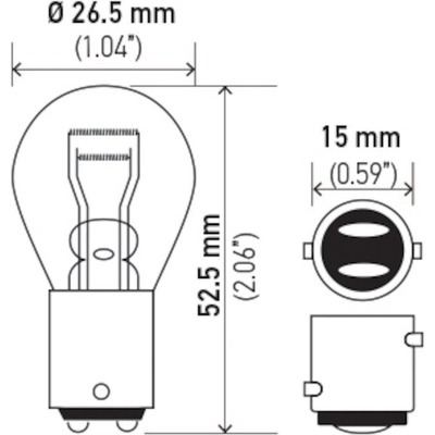 HELLA - 7225 - Tail Lamp Bulb pa2