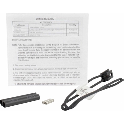 Trunk Or Hatch Connector by MOTORCRAFT - WPT1572 pa2