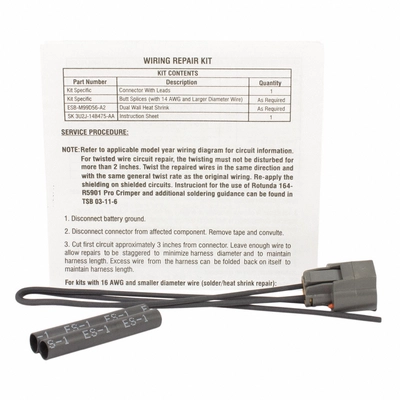 Trunk Or Hatch Connector by MOTORCRAFT - WPT1077 pa1