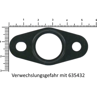 Turbocharger Gasket by ELRING - DAS ORIGINAL - 631.012 pa2