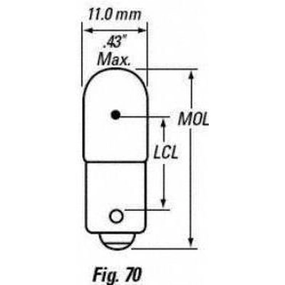 Under Hood Light (Pack of 10) by GENERAL ELECTRIC - 1816 pa7