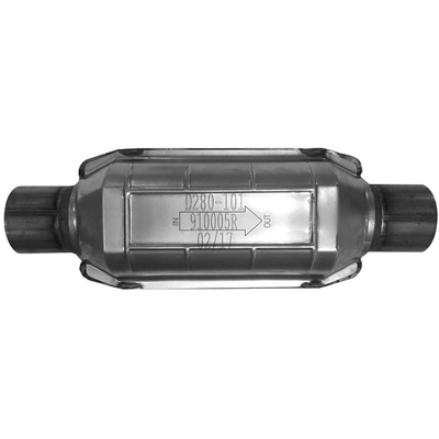 EASTERN CATALYTIC - 910004R - Universal Fit Round Body Catalytic Converter pa1