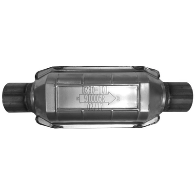EASTERN CATALYTIC - 910005R - Universal Fit Round Body Catalytic Converter pa1