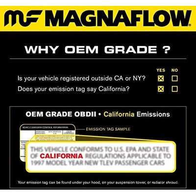 Universal Converter by MAGNAFLOW - 51006 pa6