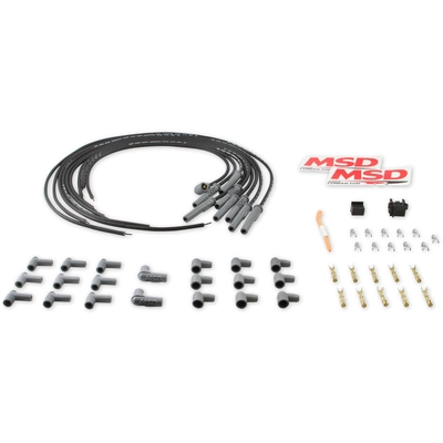 Universal Resistor Ignition Wire Set by MSD IGNITION - 31193 pa56