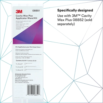 3M - 08851 - Cavity Wax Plus Applicator Wand Kit pa2