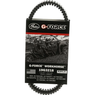GATES - 19G3218 - Continuously Variable Transmission (CVT) Belts pa4