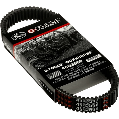 GATES - 46G3569 - Continuously Variable Transmission (CVT) Belt pa1