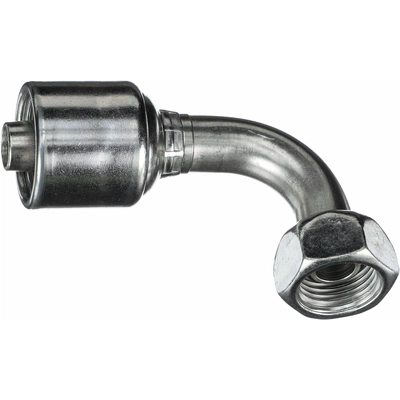 GATES - G258320606 - MegaCrimp Female British Standard Parallel Pipe O-Ring Swivel - 90 Bent Tube Coupling pa3