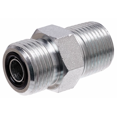 GATES - G607700808 - Male Flat-Face O-Ring to Male Pipe NPTF Adapter pa1