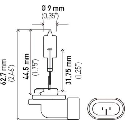 HELLA - 888 - Multi Purpose Light Bulb pa3
