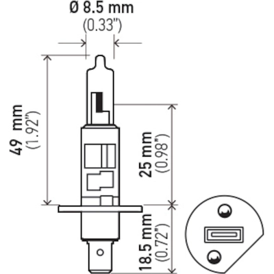 HELLA - H1100W - Multi Purpose Light Bulb pa3