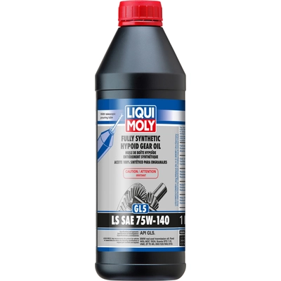 LIQUI MOLY - 20042 - SAE 75W-140 Full Synthetic API GL-5 Hypoid Gear Oil pa1