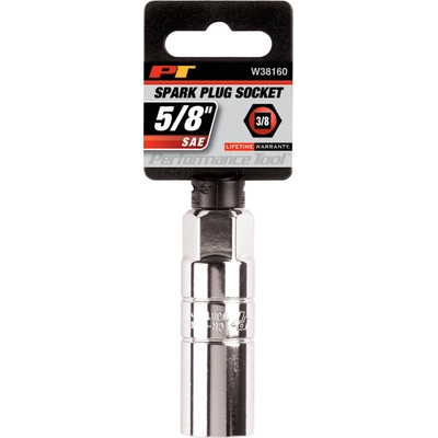 PERFORMANCE TOOL - W38160 - 3/8" Dr. 5/8" Spark Plug Socket pa2