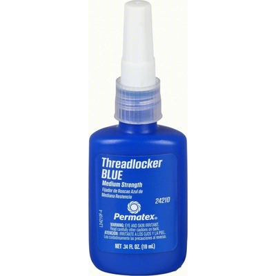 PERMATEX - 24210 - Medium Strength Threadlocker Blue, 10 ML pa1