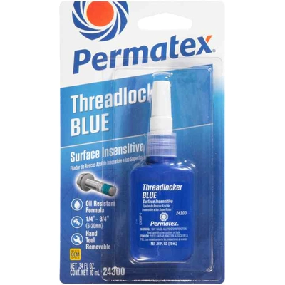 PERMATEX - 24300 - Surface Insensitive Threadlocker Blue, 10 ML pa4