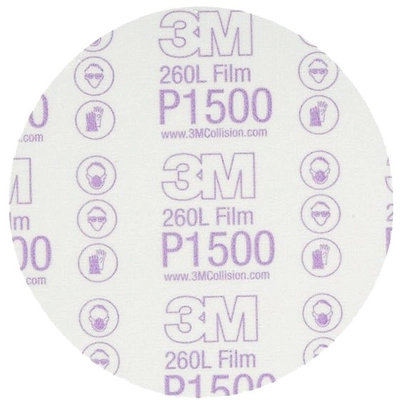 3M - 01184 - Hookit Red Abrasive Film Disc pa1