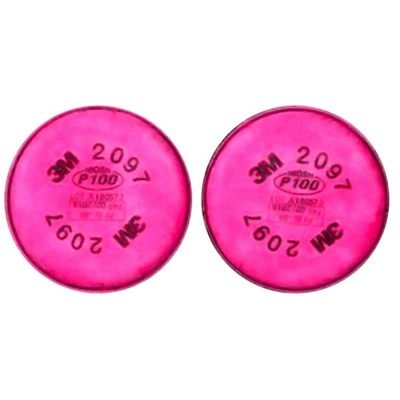 3M - 2097 - Particulate Filter with Organic Vapor Relief (Pack of 2) pa2