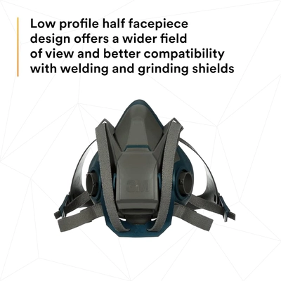 3M - 6502QL - Reusable Half Face Mask pa5