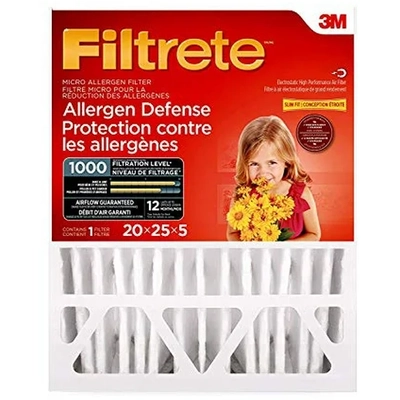 3M - DPSM03DC-4C - Filtrete Allergen Defense Micro Allergen Deep Pleat Filter pa1