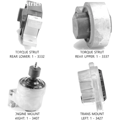 ANCHOR - 300365 - Engine Mount Kit pa2